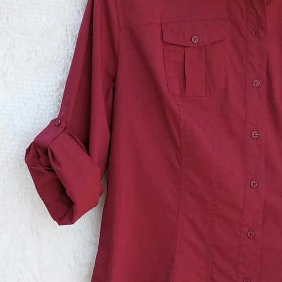 Vintage Express Woman’s Size 7/8 Long Sleeve Button Up Shirt - Picture 8 of 16